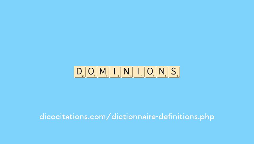 dominions dominions