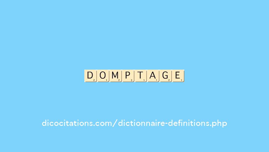 domptage