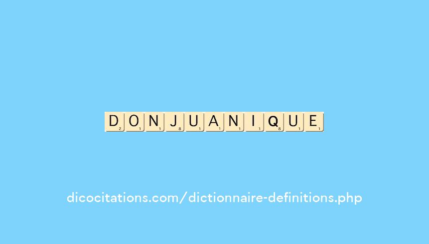 don-juanique