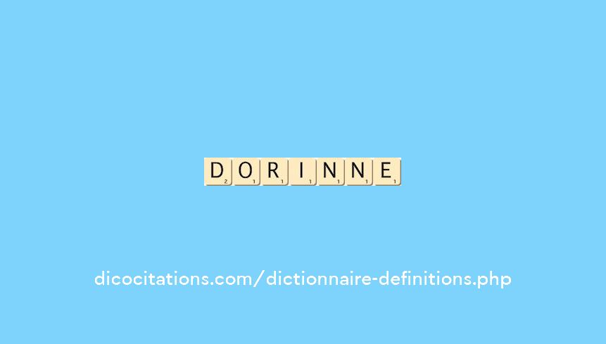dorinne dorinne