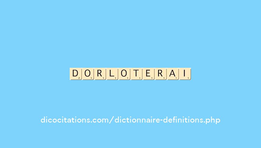dorloterai dorloterai