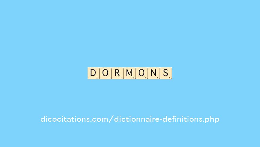 dormons dormons