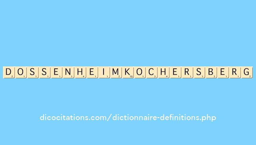 dossenheim-kochersberg dossenheim-kochersberg