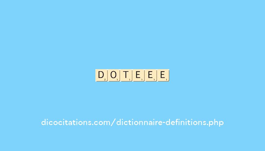 dote--ee