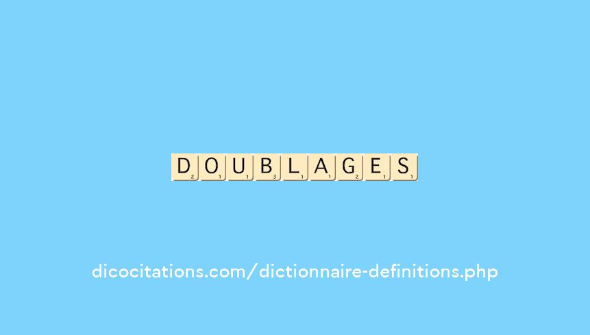 doublages