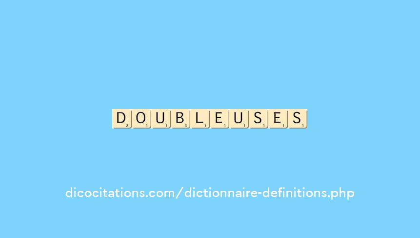 doubleuses