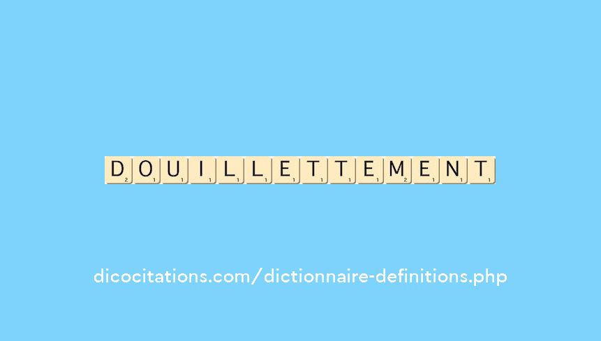 douillettement douillettement