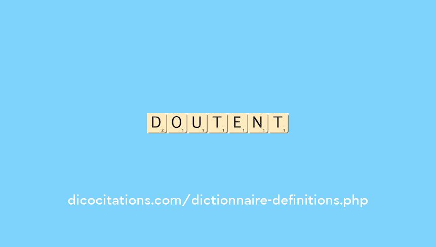 doutent