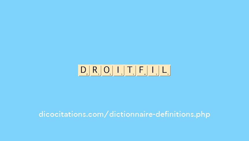 droit-fil