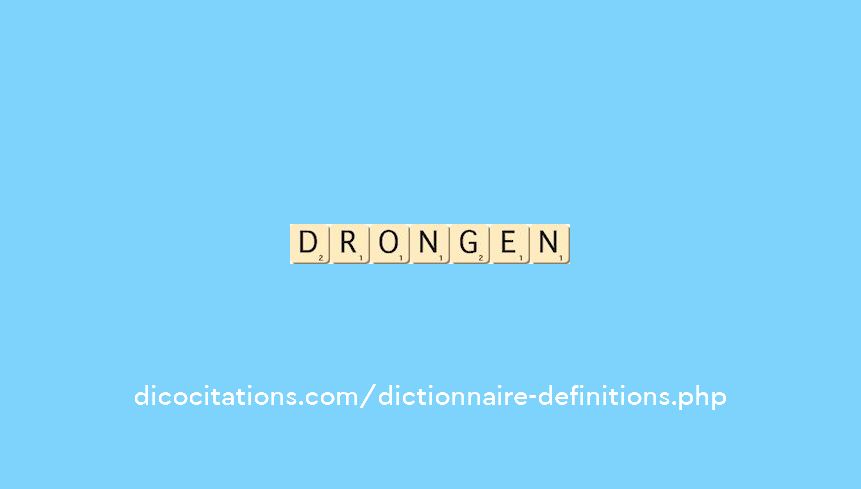 drongen