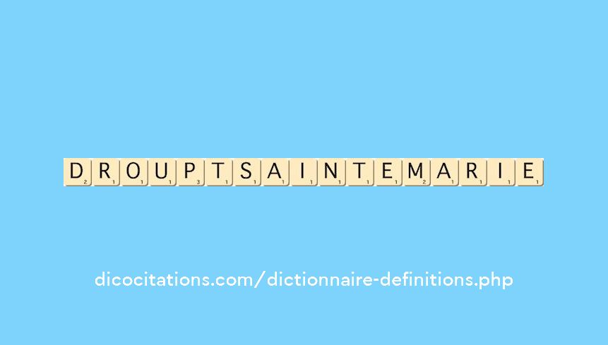 droupt-sainte-marie