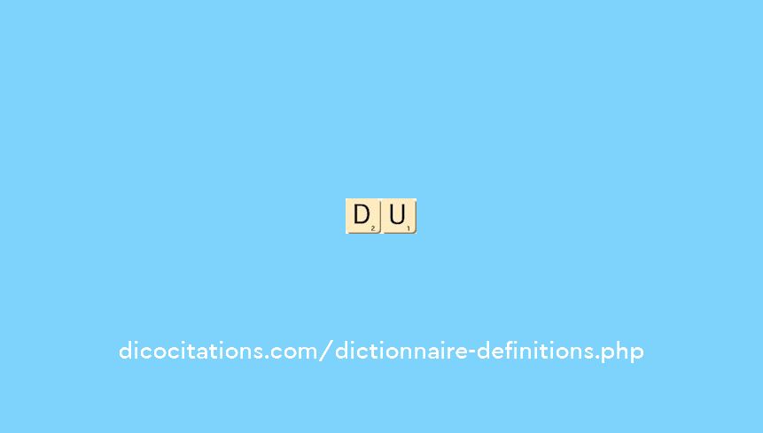 du