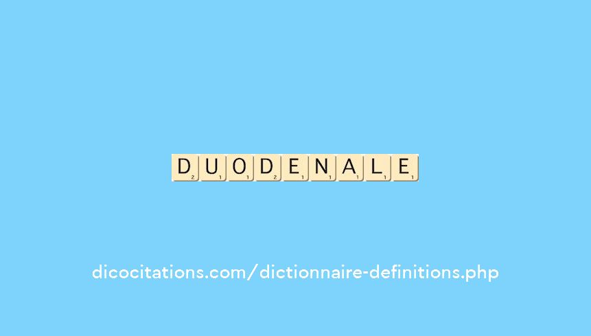 duodenale