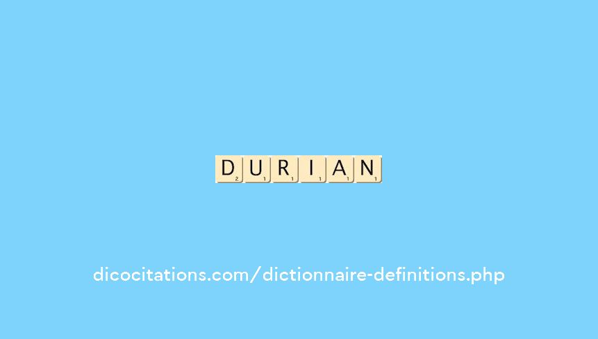 durian durian