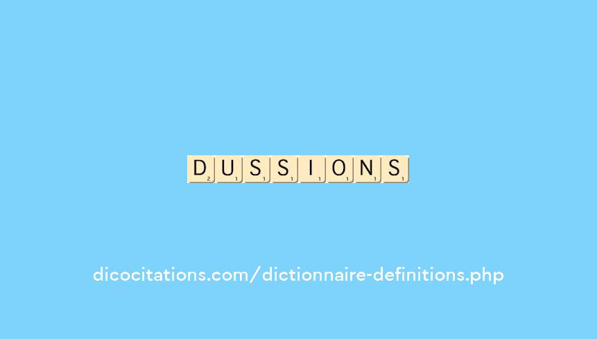 dussions dussions