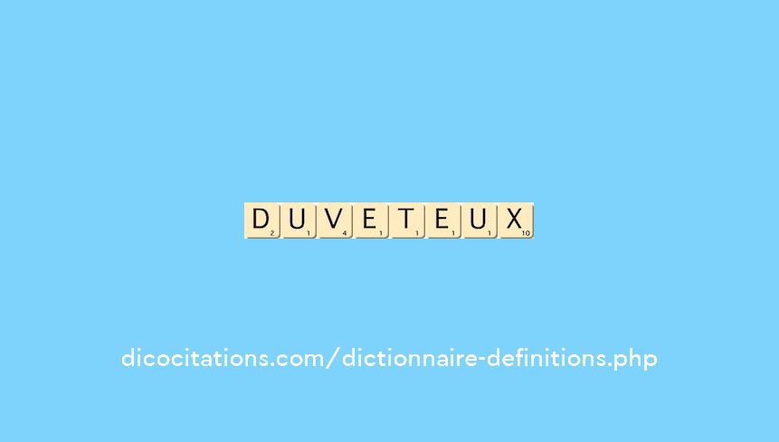 duveteux