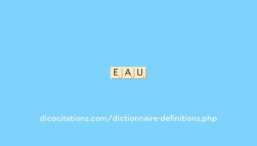eau
