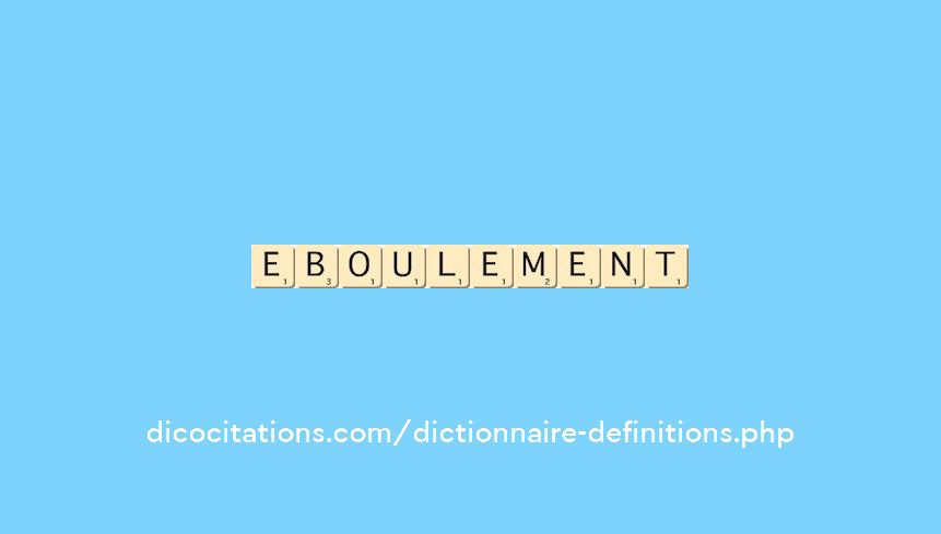 eboulement