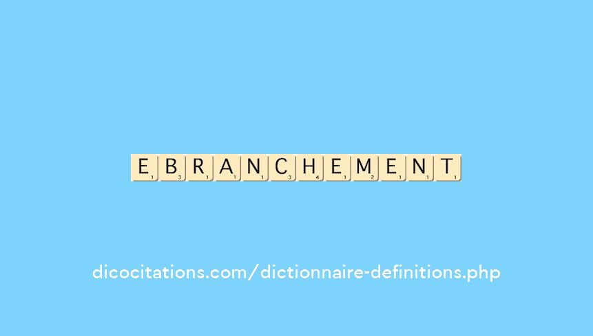 ebranchement