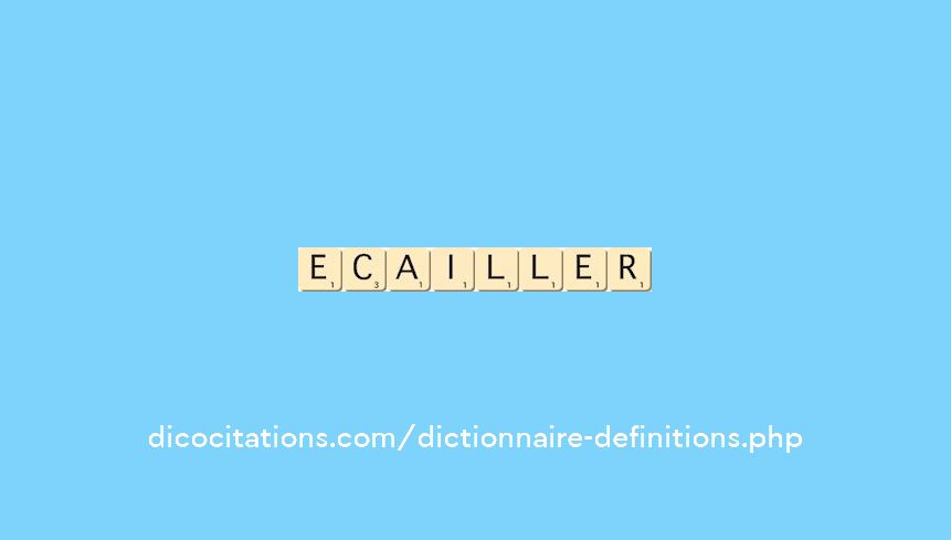 ecailler