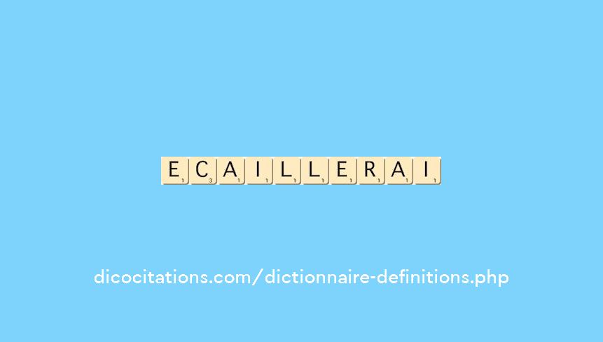 ecaillerai ecaillerai