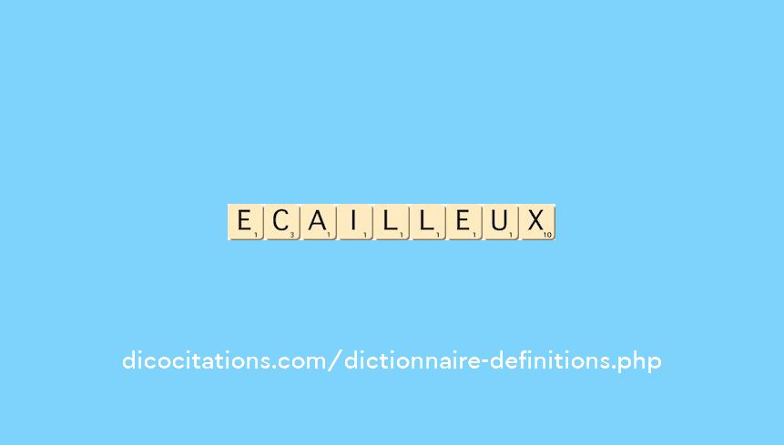 ecailleux ecailleux