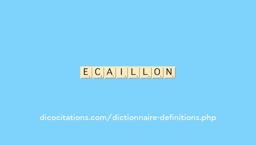 ecaillon