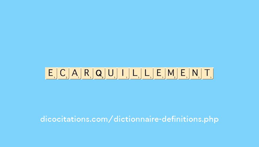 ecarquillement