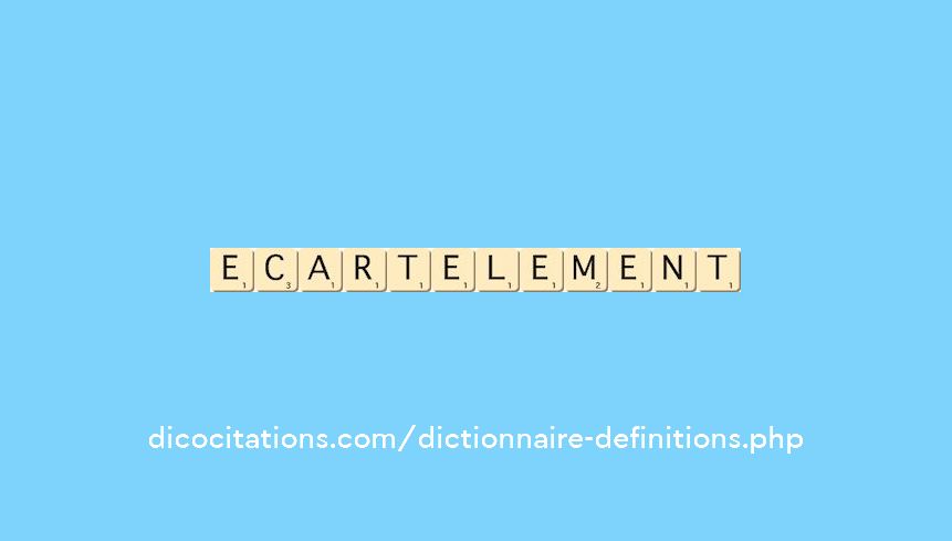 ecartelement ecartelement