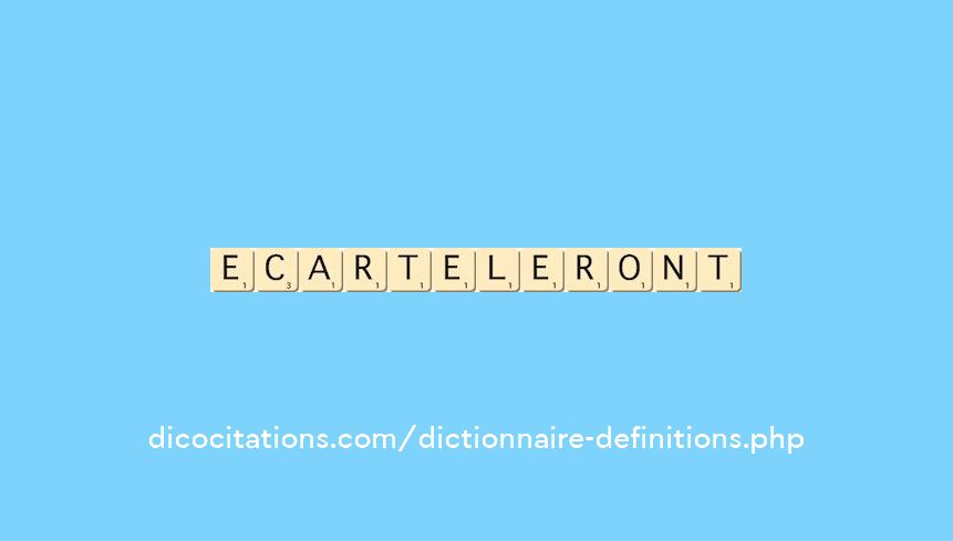 ecarteleront