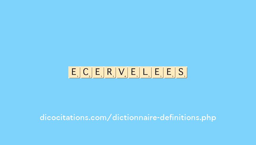 ecervelees ecervelees
