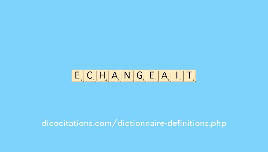echangeait echangeait