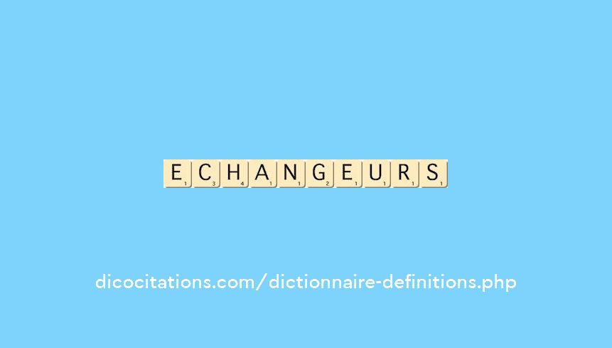 echangeurs echangeurs
