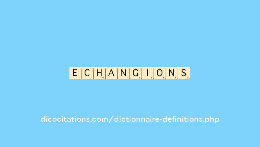 echangions echangions