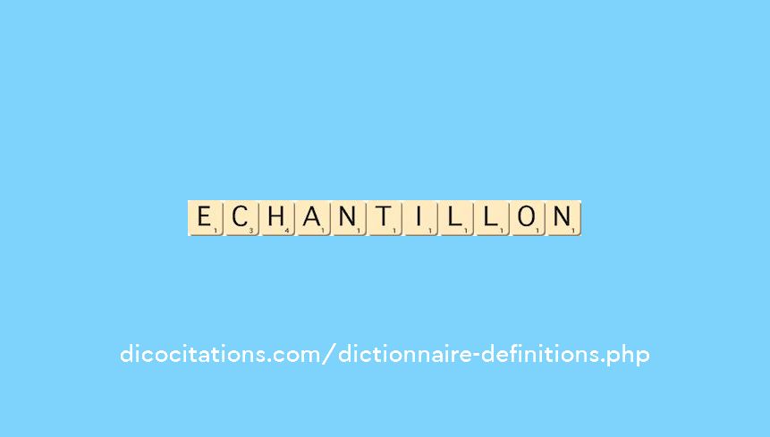 echantillon