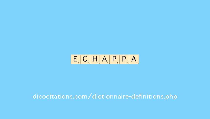 echappa echappa