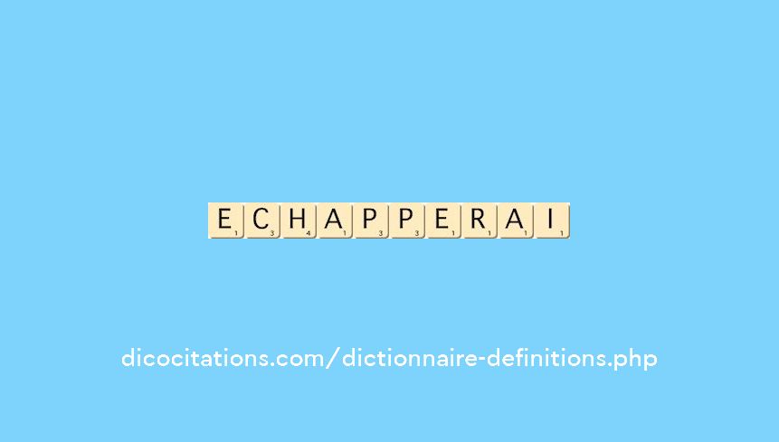 echapperai echapperai