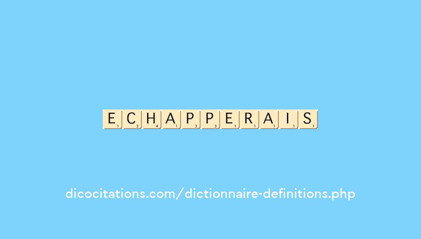 echapperais