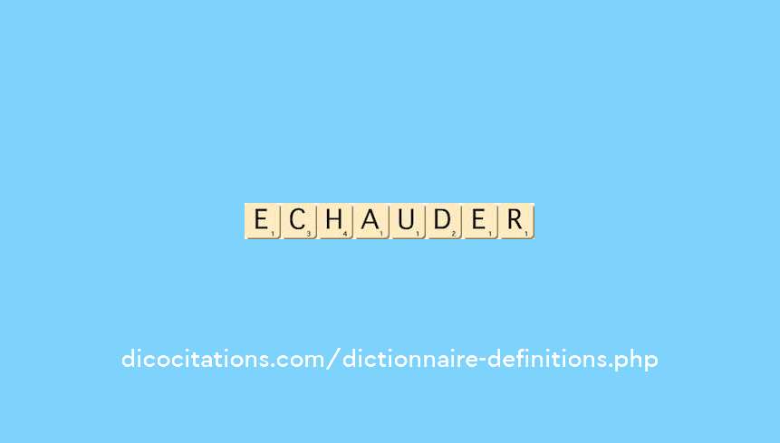 echauder echauder