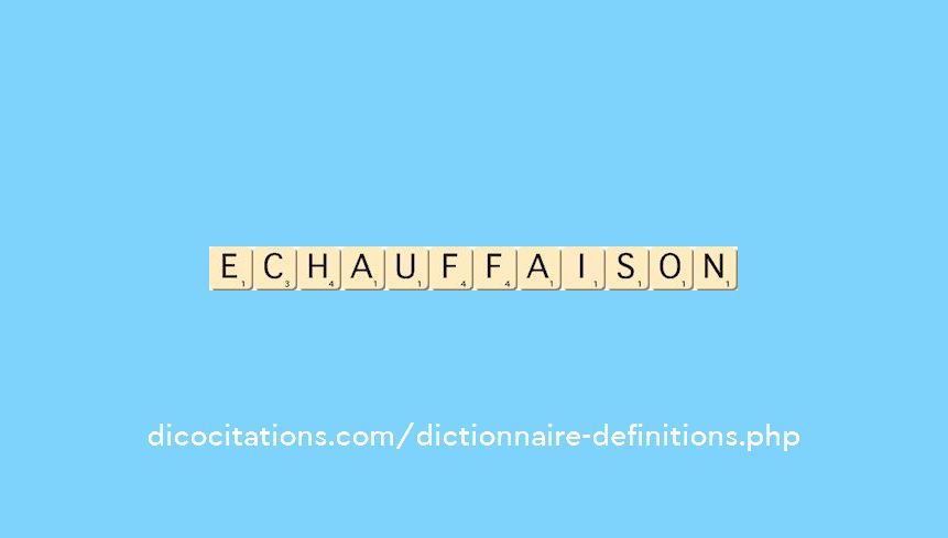 echauffaison