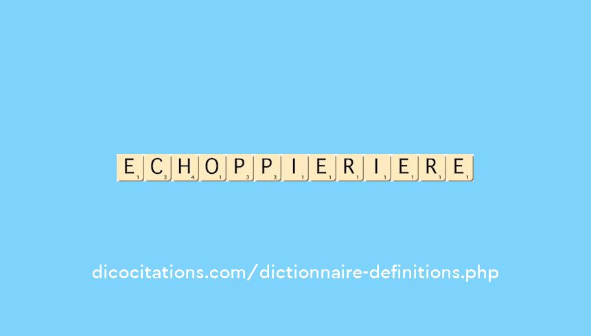 echoppier--iere