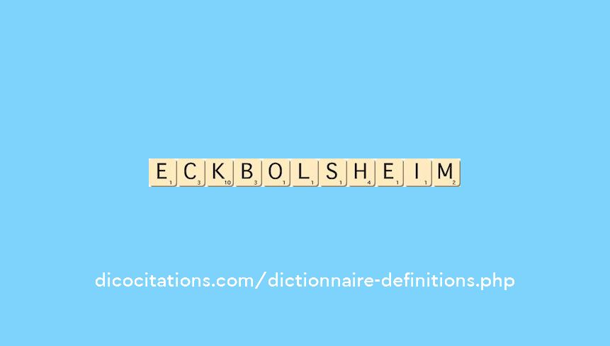 eckbolsheim