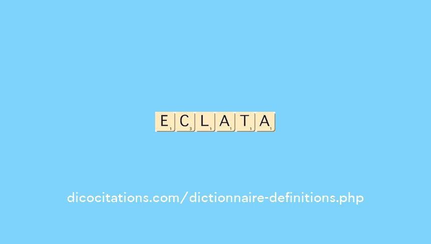 eclata eclata