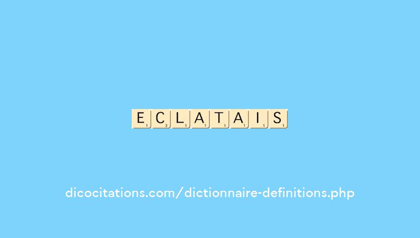 eclatais eclatais
