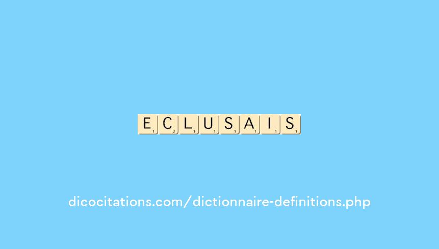 eclusais eclusais