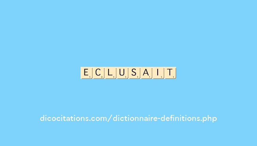 eclusait eclusait