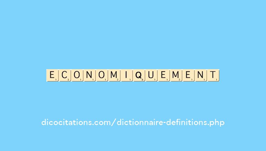 economiquement