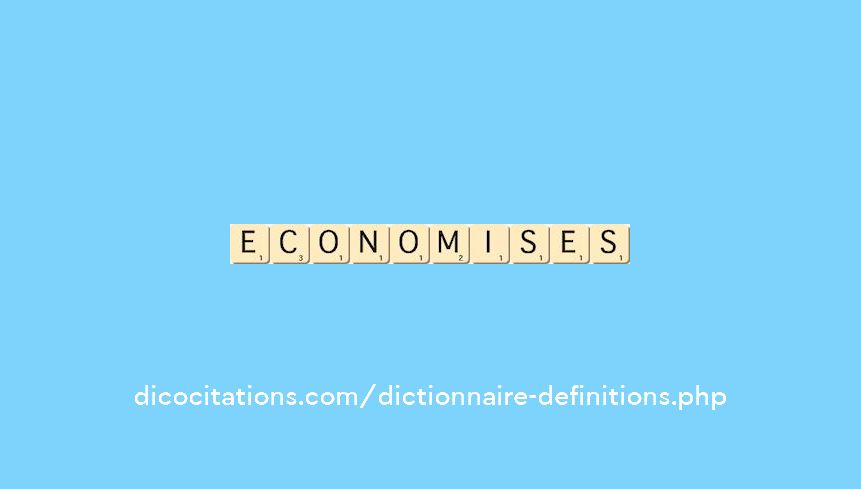 economises