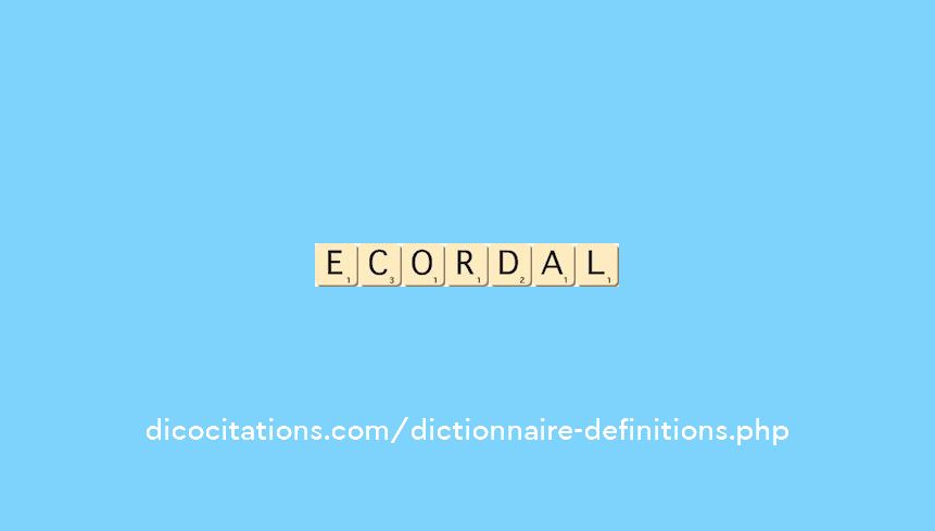 ecordal