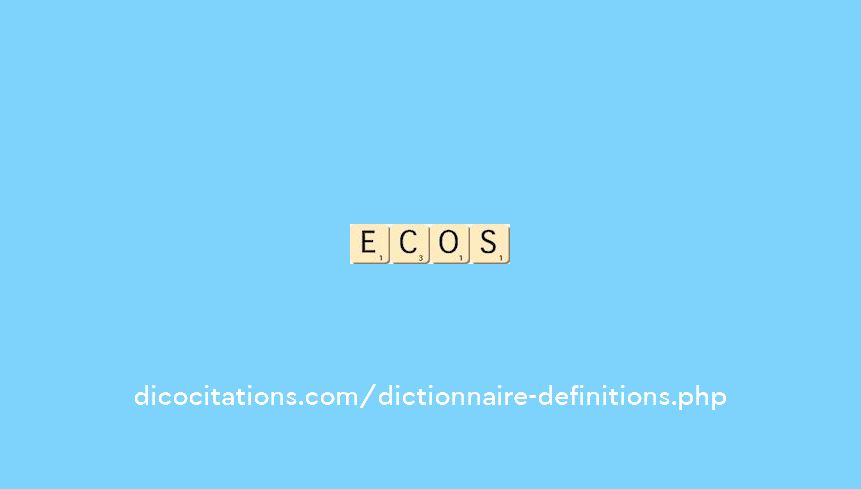ecos